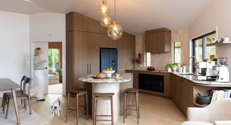 concealed kitchen bins woodgrain cabinetry copy